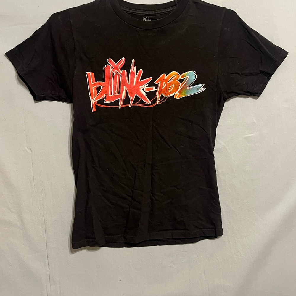 Black Blink-182 Graphic T-Shirt